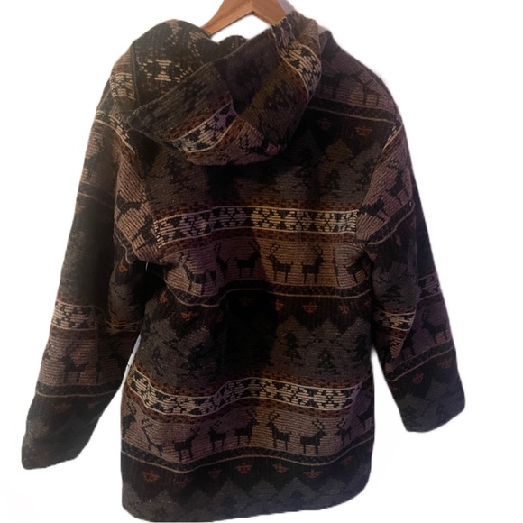 Vintage Woolrich Coat, Wool Jacket with hood - Picture 2 of 3